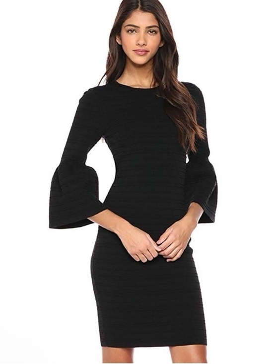 Ted Baker London Dresses & Skirts - Ted Baker Black Bell Sleeve Sheath Dress